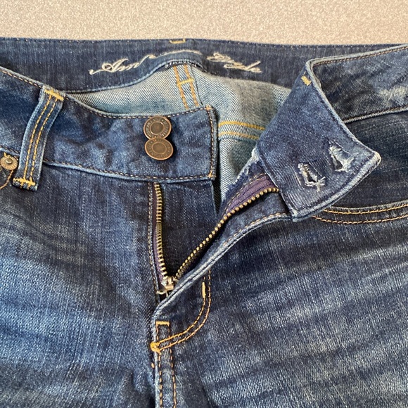 American Eagle - Artist stretch denim capris  size 6 - Picture 3 of 16